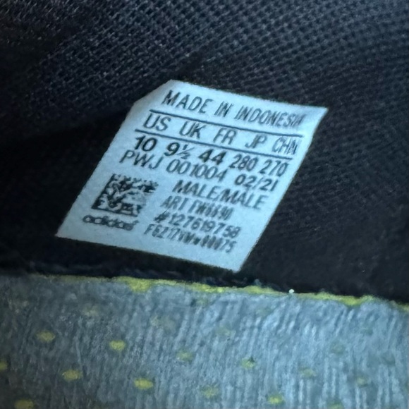 Adidas Classic 3-Stripe Low Top Leather Sneakers Retro Streetwear Black 10.5 - Picture 12 of 13